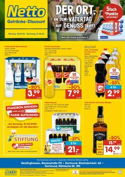 Netto Getränke Discount Prospekt (ab 26.05.2025) zum Blättern