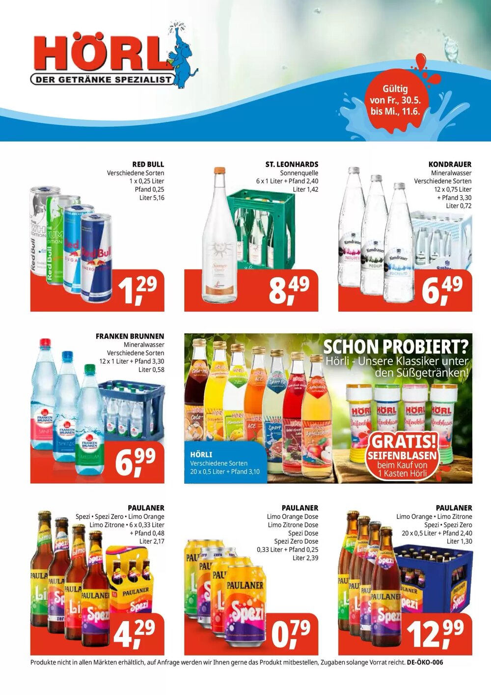 Hörl Getränke Prospekt (ab 28.05.2025) zum Blättern - Seite 4