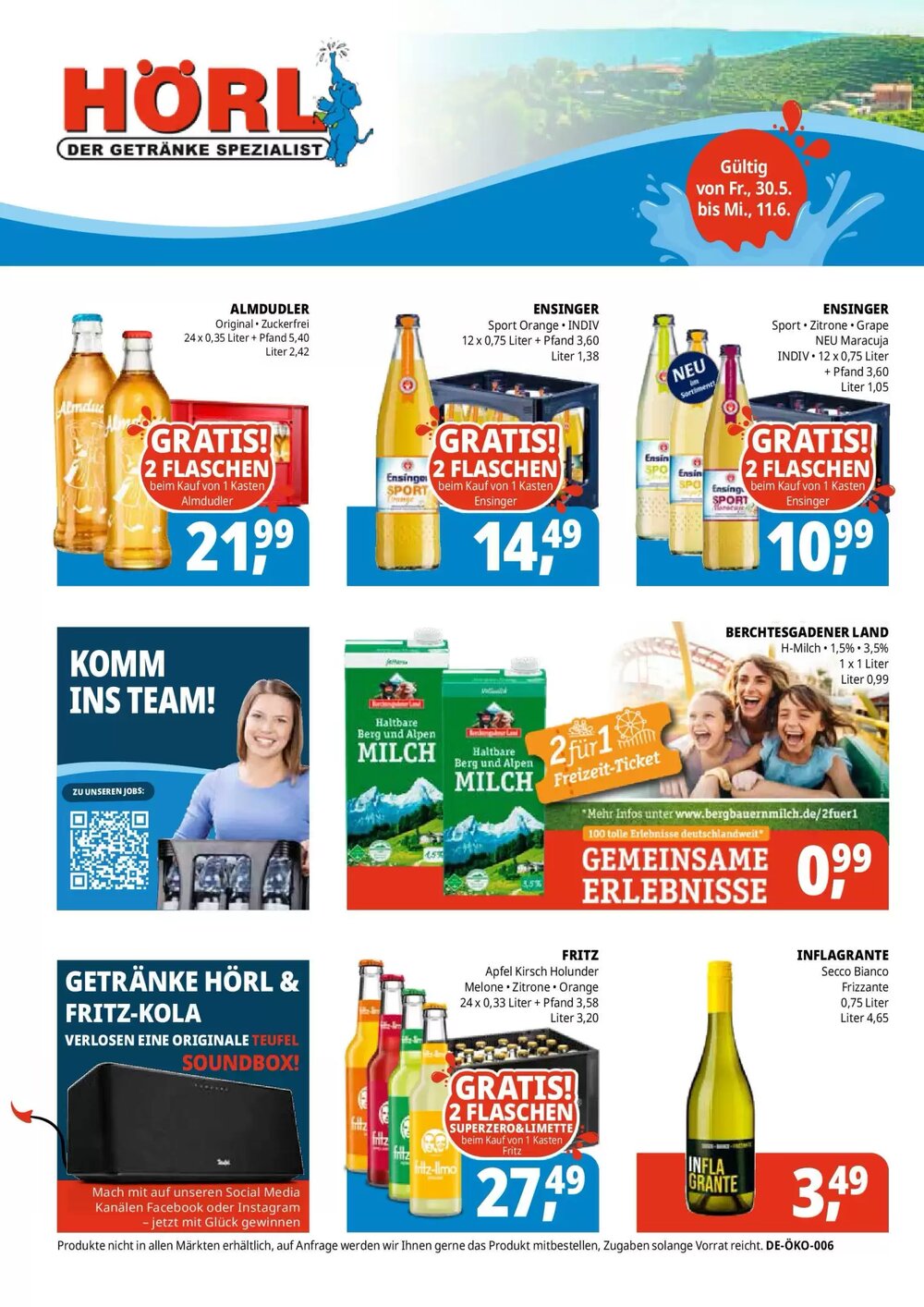 Hörl Getränke Prospekt (ab 28.05.2025) zum Blättern - Seite 6