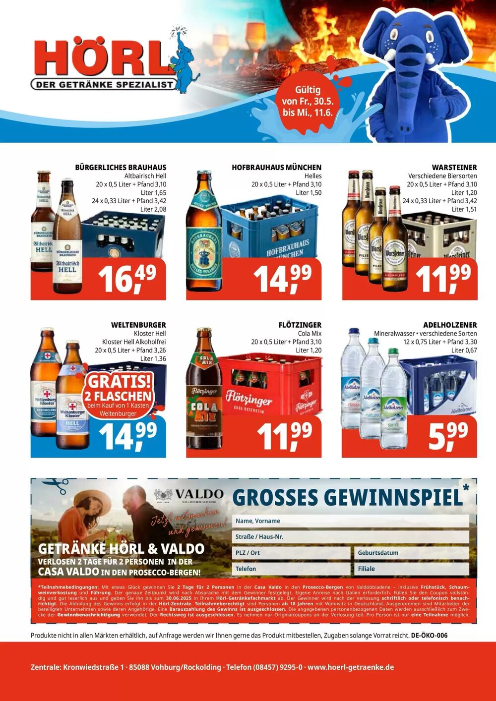Hörl Getränke Prospekt (ab 28.05.2025) zum Blättern - Seite 8