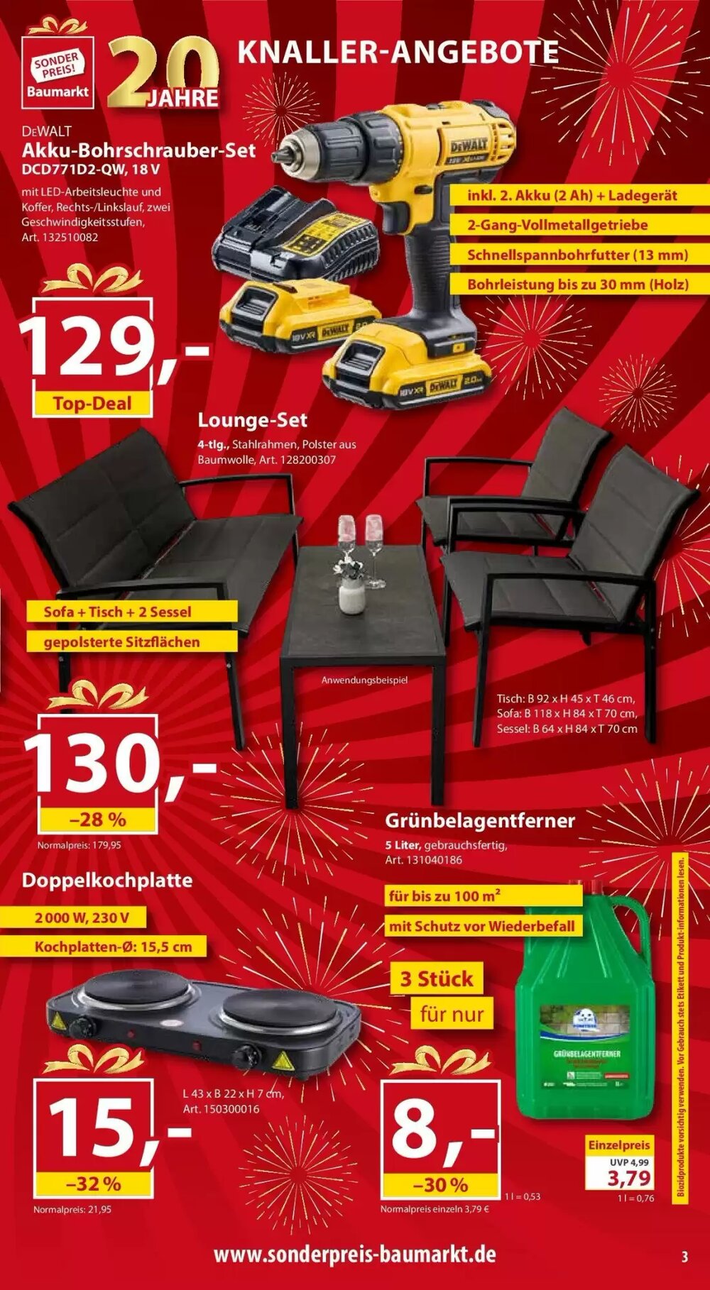 Sonderpreis Baumarkt Prospekt (ab 29.05.2025) zum Blättern - Seite 3
