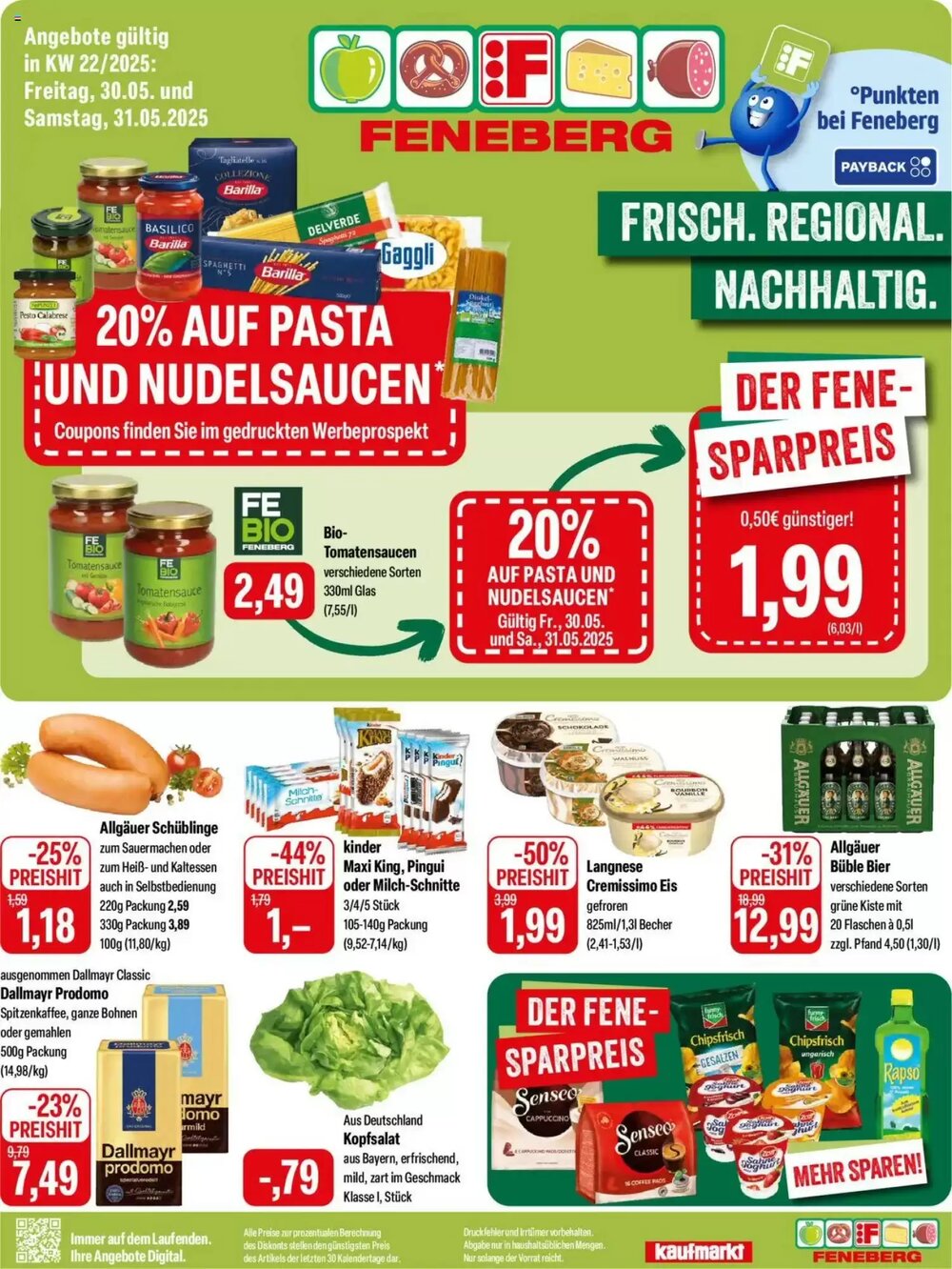 Feneberg Prospekt (ab 30.05.2025) zum Blättern - Seite 1