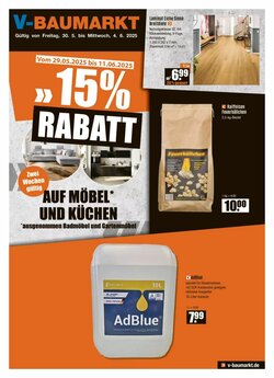 V Baumarkt Prospekt (ab 30.05.2025) zum Blättern