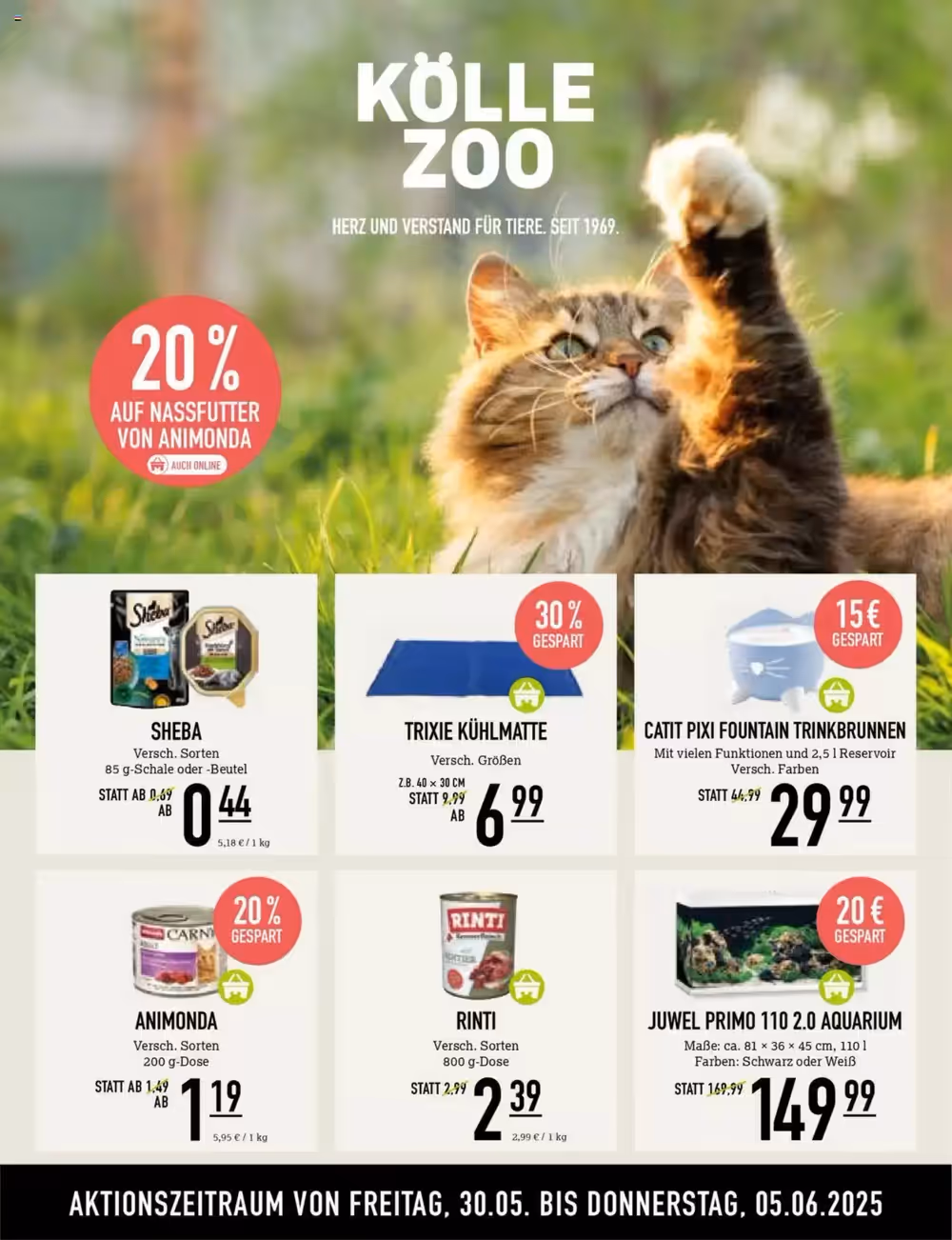 Kölle Zoo Prospekt (ab 30.05.2025) zum Blättern - Seite 1