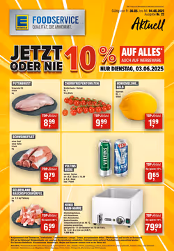 EDEKA Foodservice Prospekt (ab 30.05.2025) zum Blättern