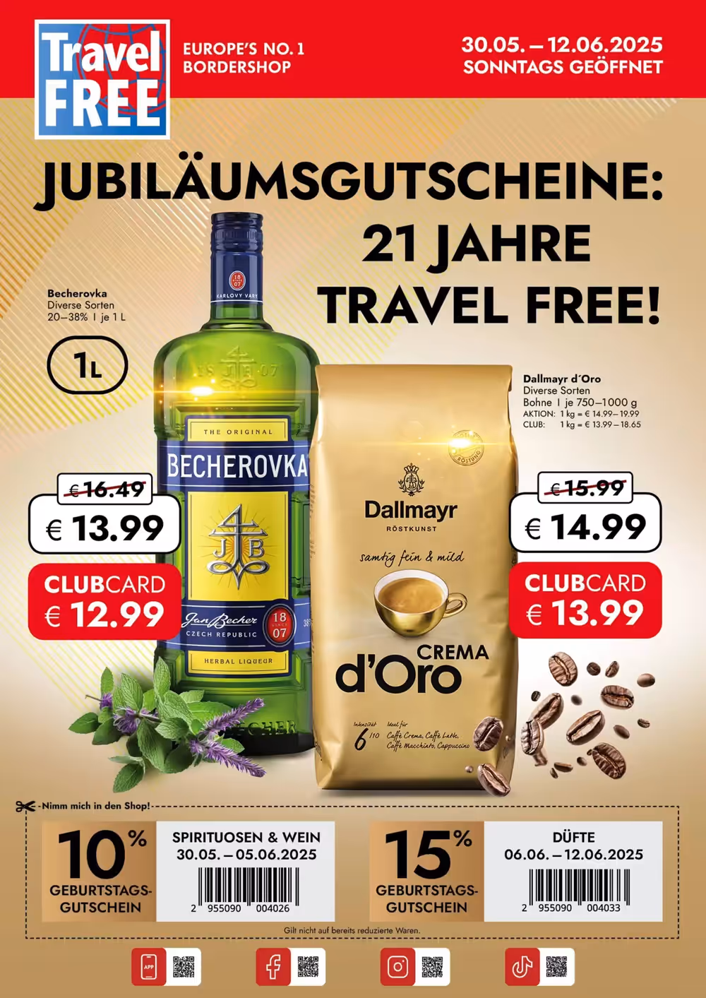 Travel Free Prospekt (ab 30.05.2025) zum Blättern - Seite 1