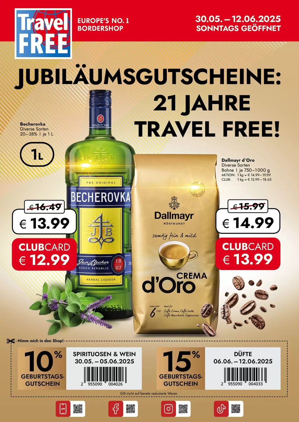 Travel Free Prospekt (ab 30.05.2025) zum Blättern - Seite 1