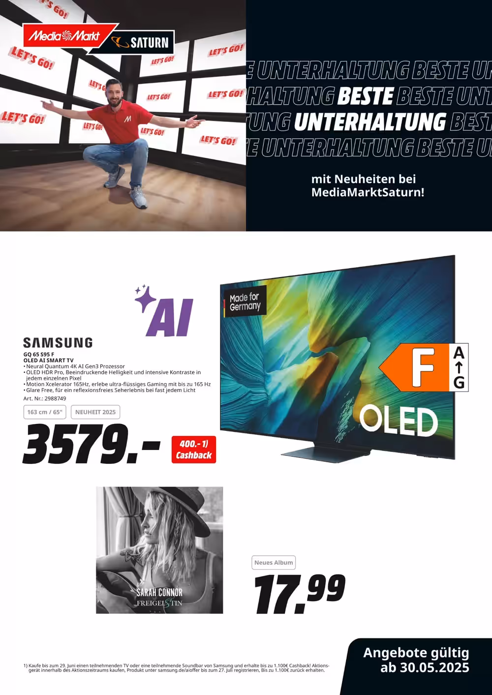 MediaMarkt Prospekt (ab 30.05.2025) zum Blättern - Seite 1