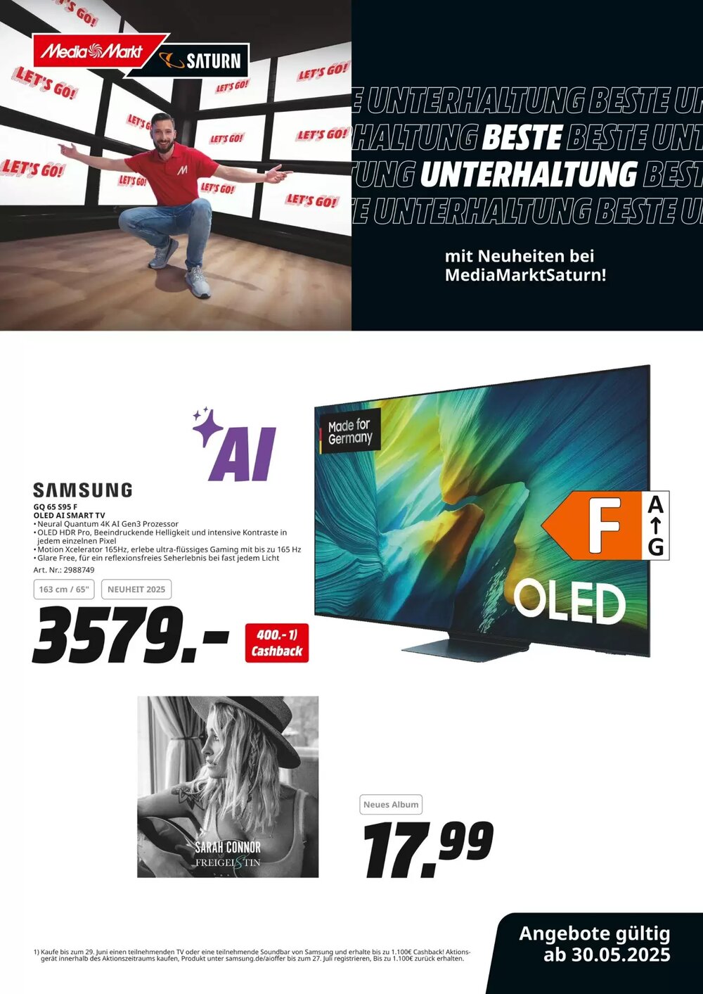 MediaMarkt Prospekt (ab 30.05.2025) zum Blättern - Seite 1