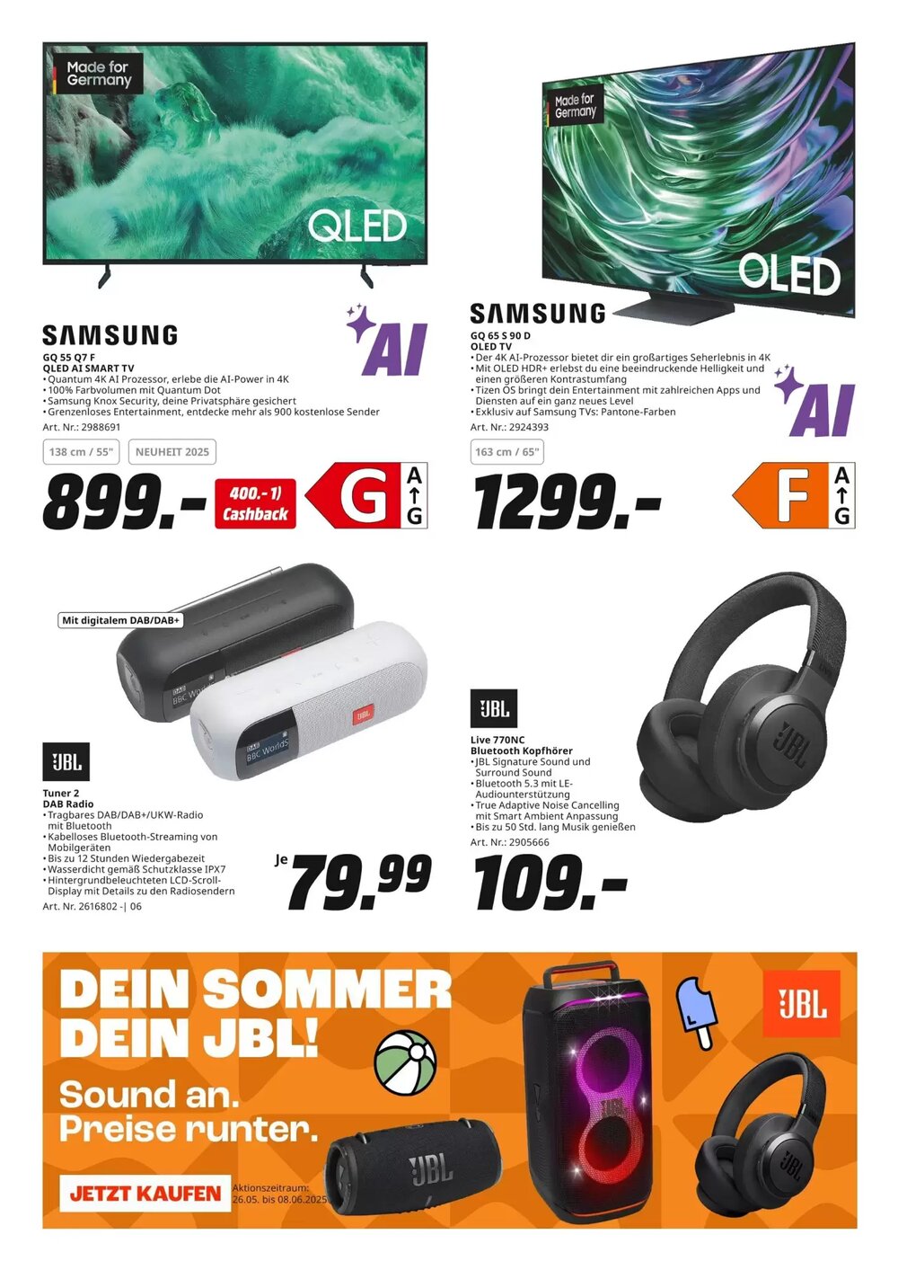 MediaMarkt Prospekt (ab 30.05.2025) zum Blättern - Seite 2