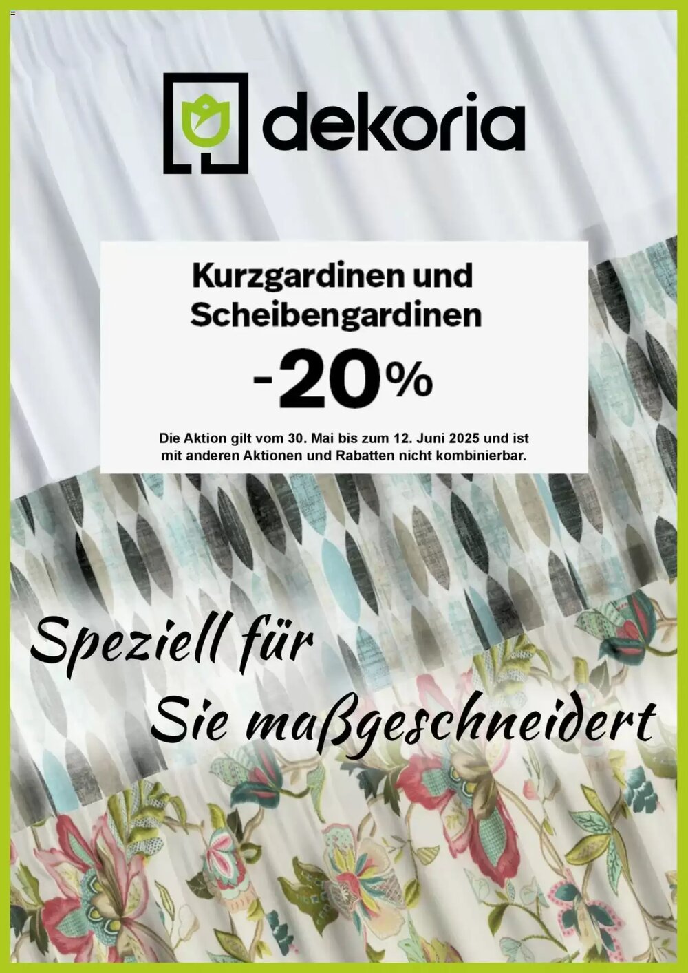 Dekoria Prospekt (ab 30.05.2025) zum Blättern - Seite 1