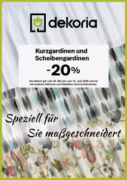 Dekoria Prospekt (ab 30.05.2025) zum Blättern