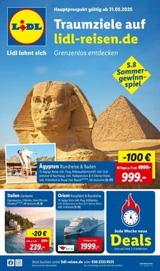 Lidl Reisen Prospekt (ab 30.05.2025) zum Blättern