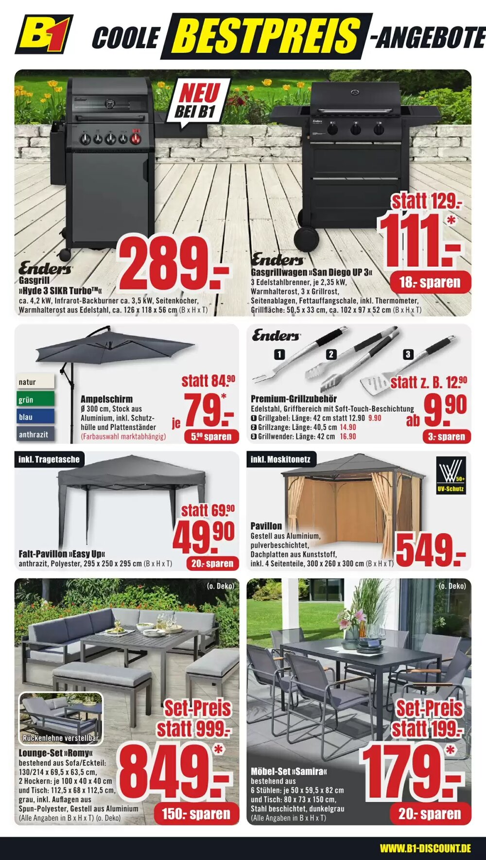 B1 Discount Baumarkt Prospekt (ab 31.05.2025) zum Blättern - Seite 2