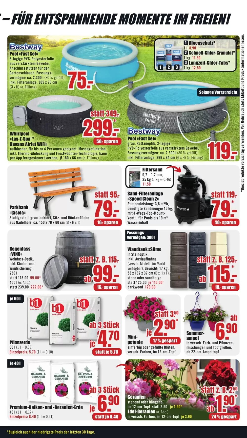 B1 Discount Baumarkt Prospekt (ab 31.05.2025) zum Blättern - Seite 3