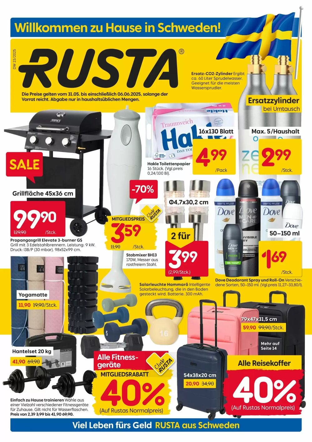 Rusta Prospekt (ab 31.05.2025) zum Blättern - Seite 1