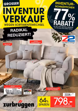 Zurbrüggen Prospekt (ab 31.05.2025) zum Blättern