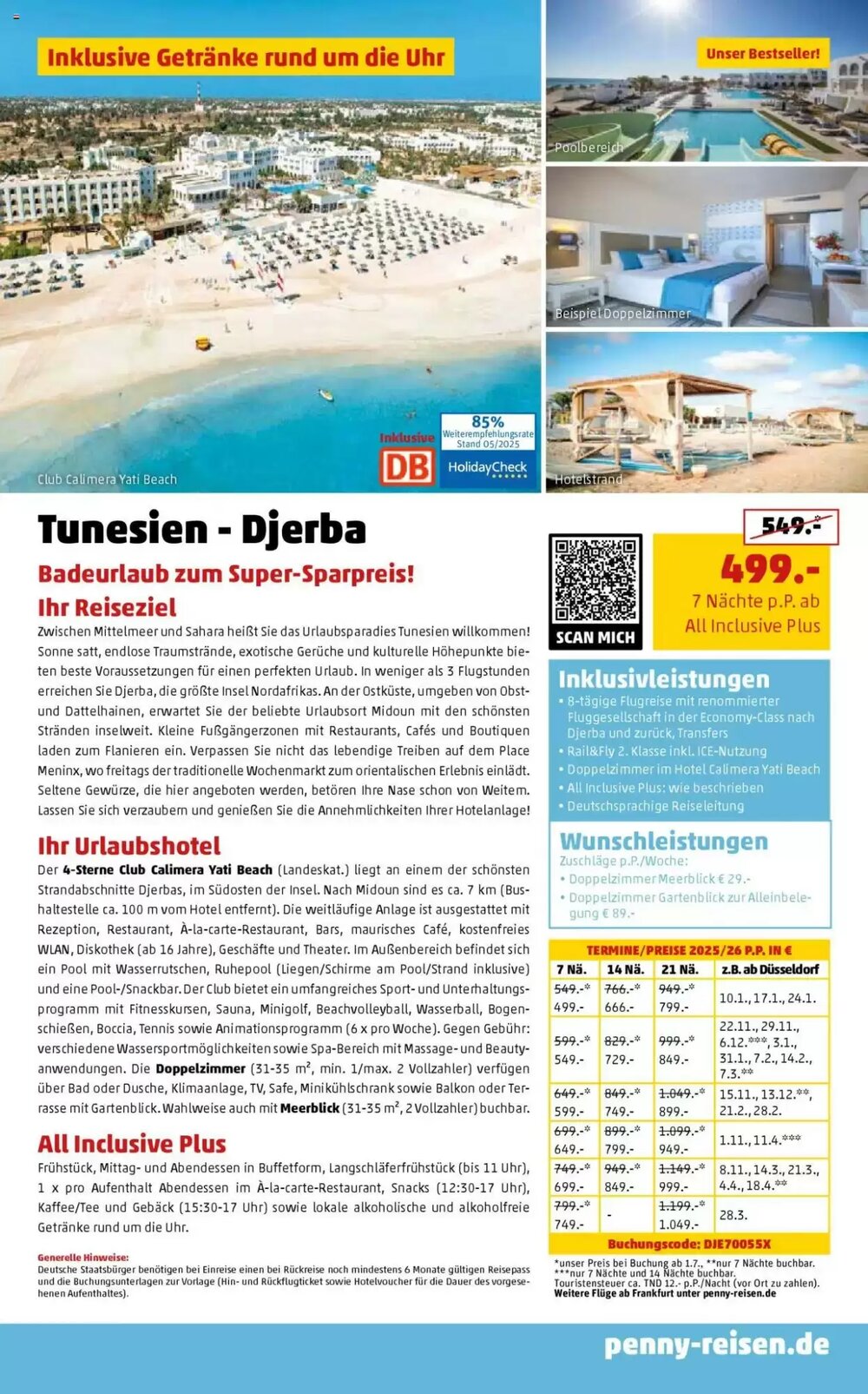 Penny Reisen Prospekt (ab 01.06.2025) zum Blättern - Seite 3