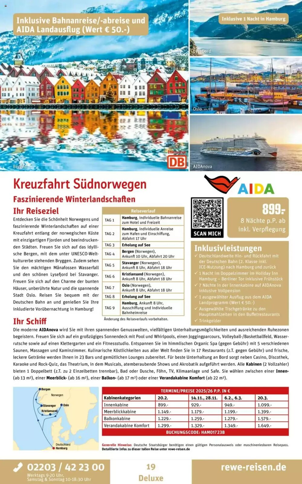 REWE Reisen Prospekt (ab 01.06.2025) zum Blättern - Seite 19