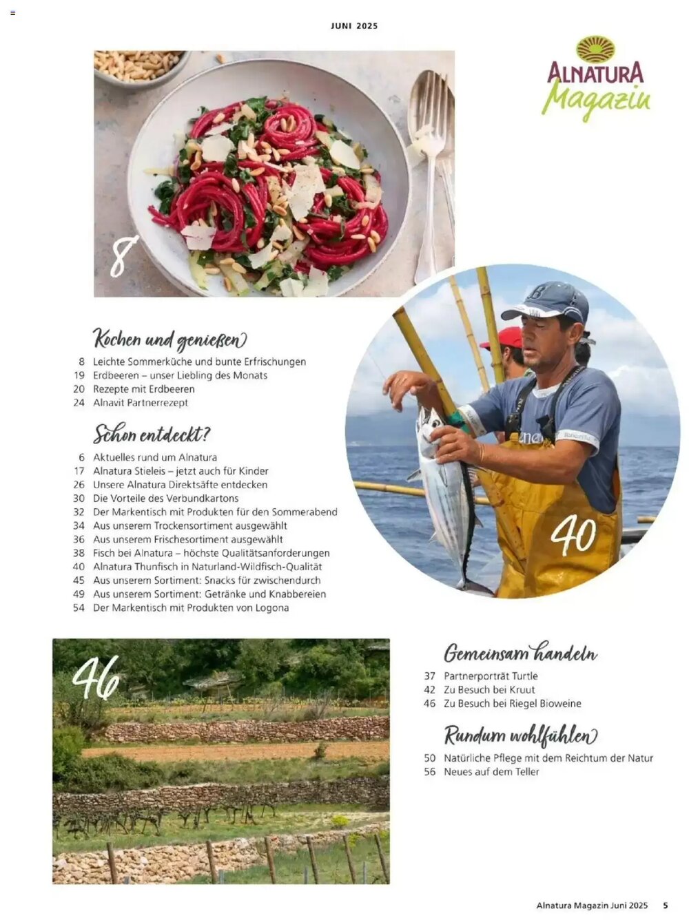Alnatura Prospekt (ab 01.06.2025) zum Blättern - Seite 5