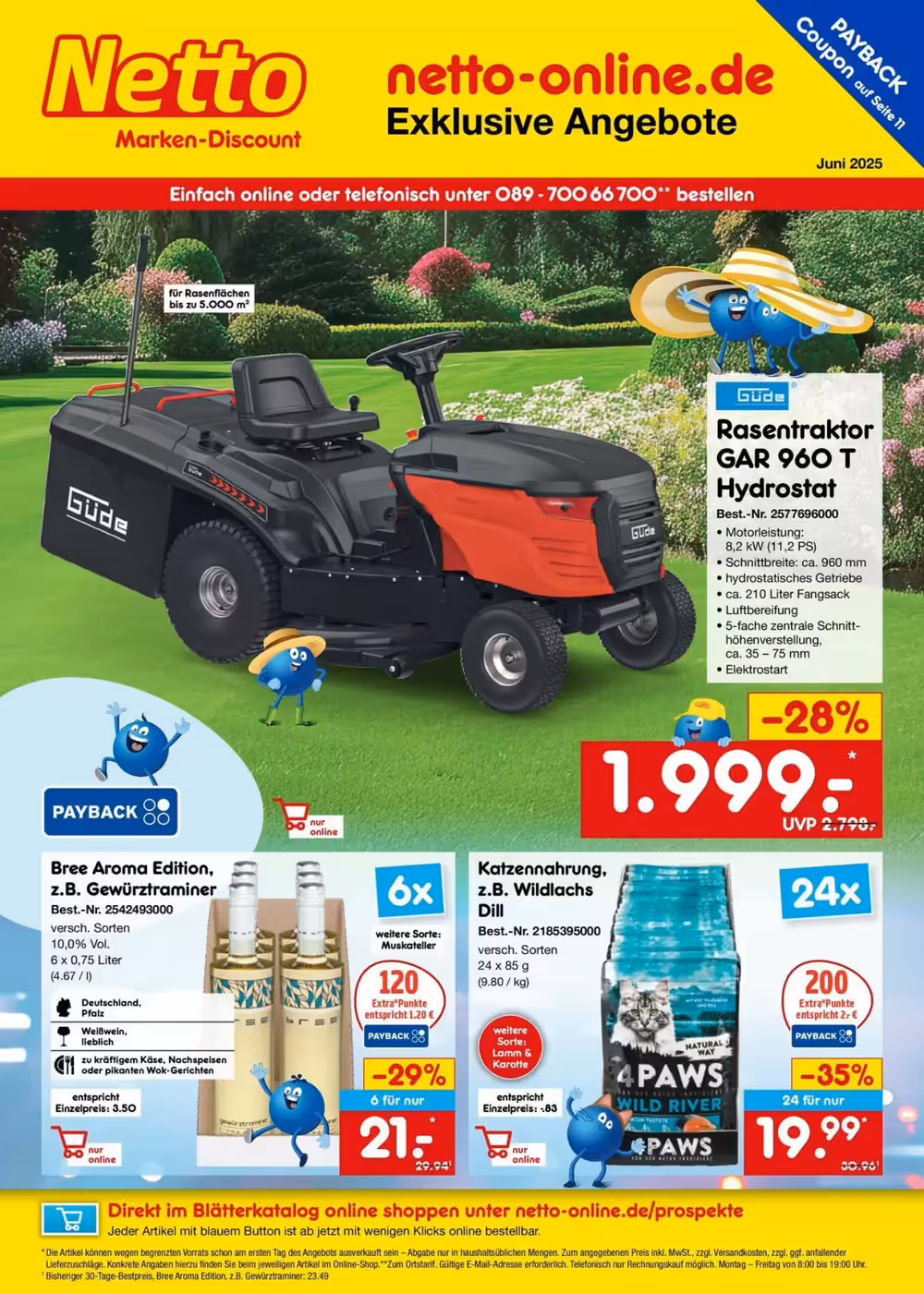 Netto Marken-Discount Prospekt (ab 01.06.2025) zum Blättern - Seite 1
