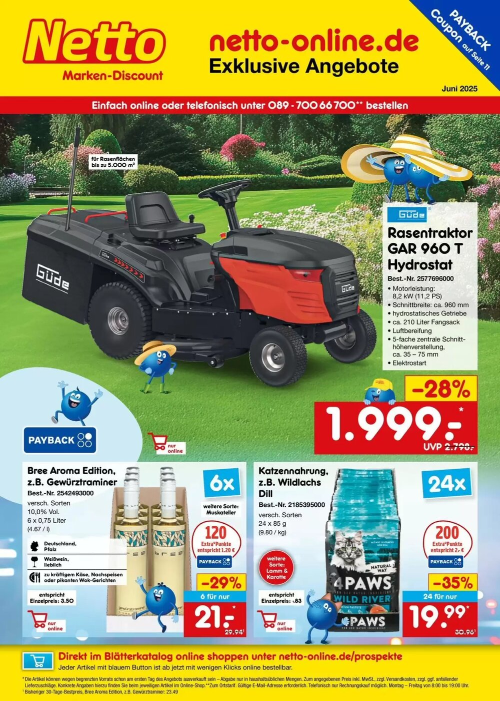 Netto Marken-Discount Prospekt (ab 01.06.2025) zum Blättern - Seite 1