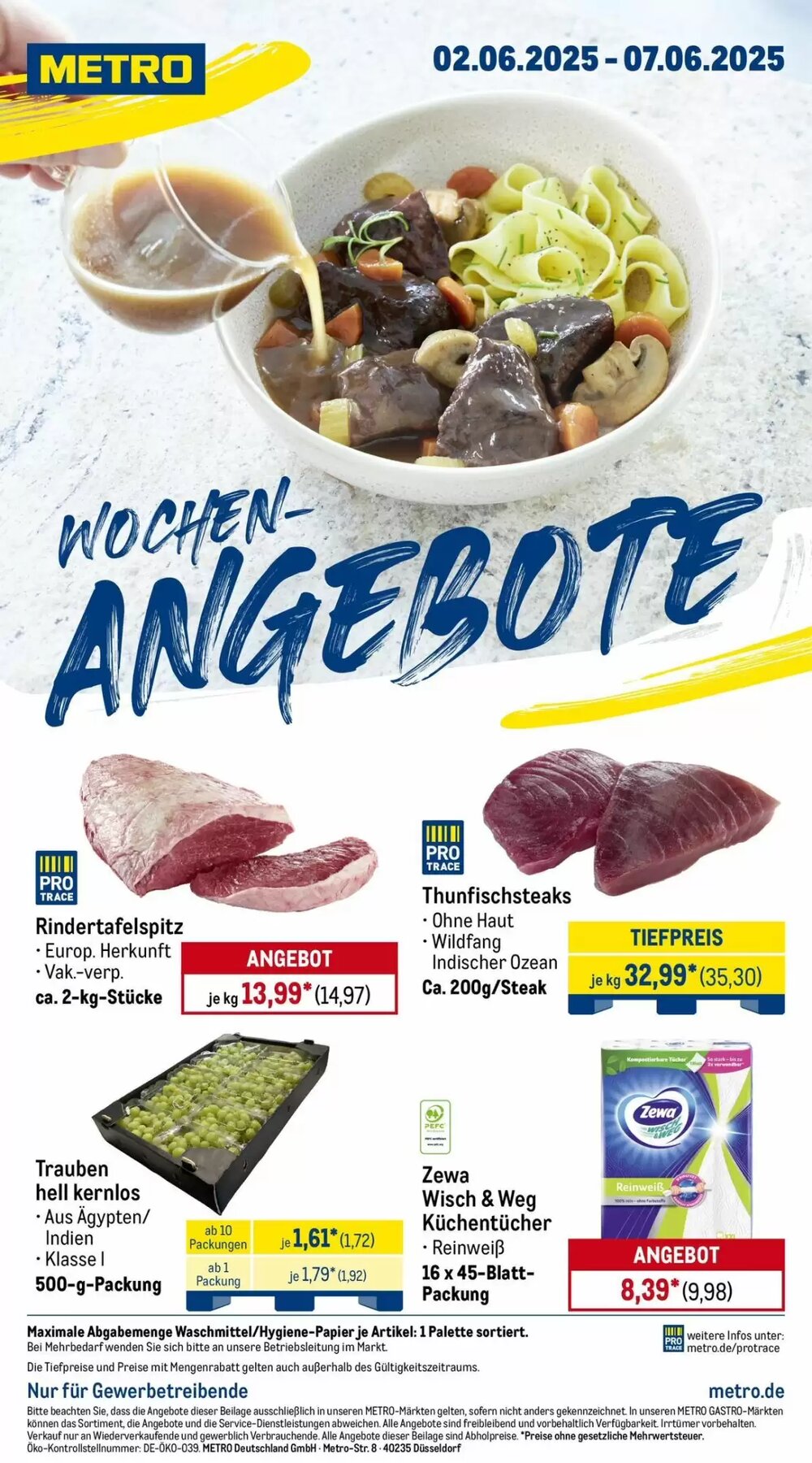 METRO Prospekt (ab 01.06.2025) zum Blättern - Seite 1