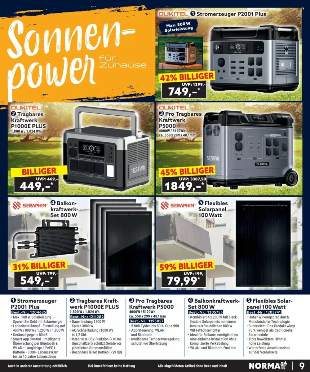 Norma Prospekt (ab 01.06.2025) zum Blättern - Seite 9