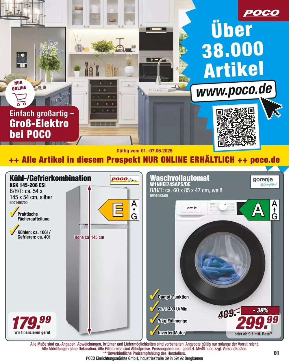 Poco Prospekt (ab 01.06.2025) zum Blättern - Seite 1