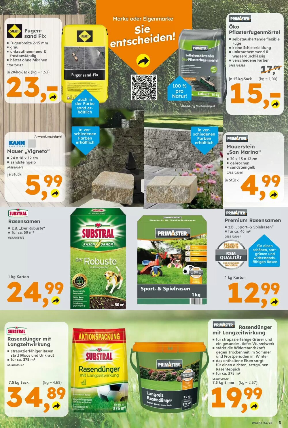 Globus Baumarkt Prospekt (ab 01.06.2025) zum Blättern - Seite 3
