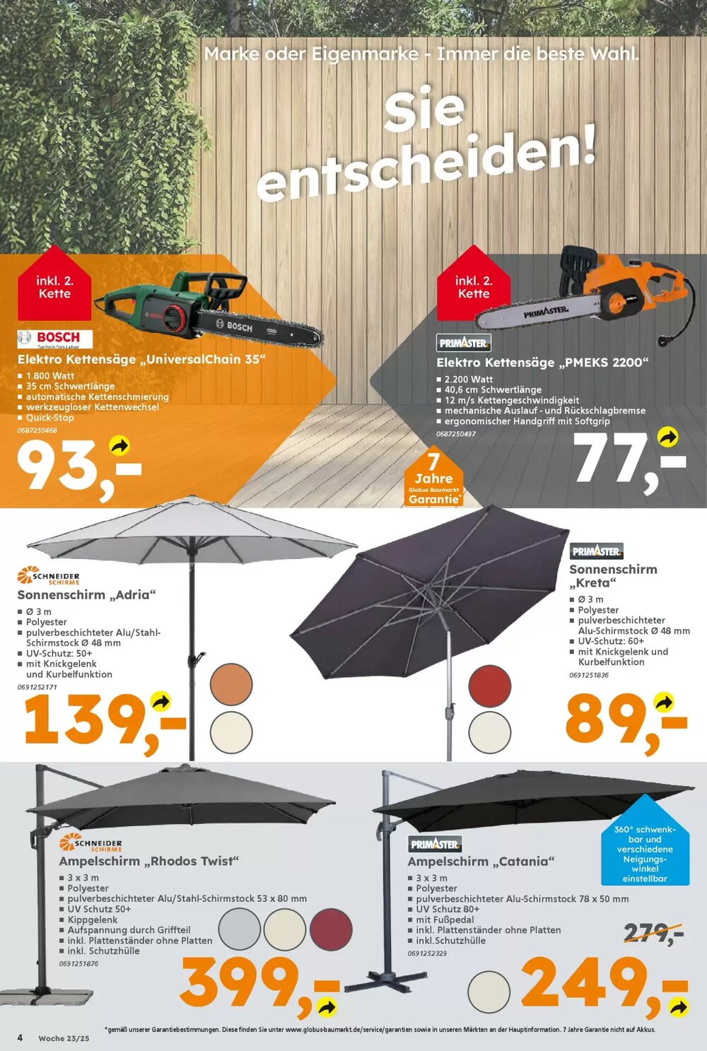 Globus Baumarkt Prospekt (ab 01.06.2025) zum Blättern - Seite 4