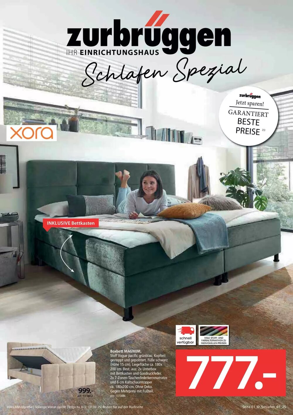 Zurbrüggen Prospekt (ab 01.06.2025) zum Blättern - Seite 1