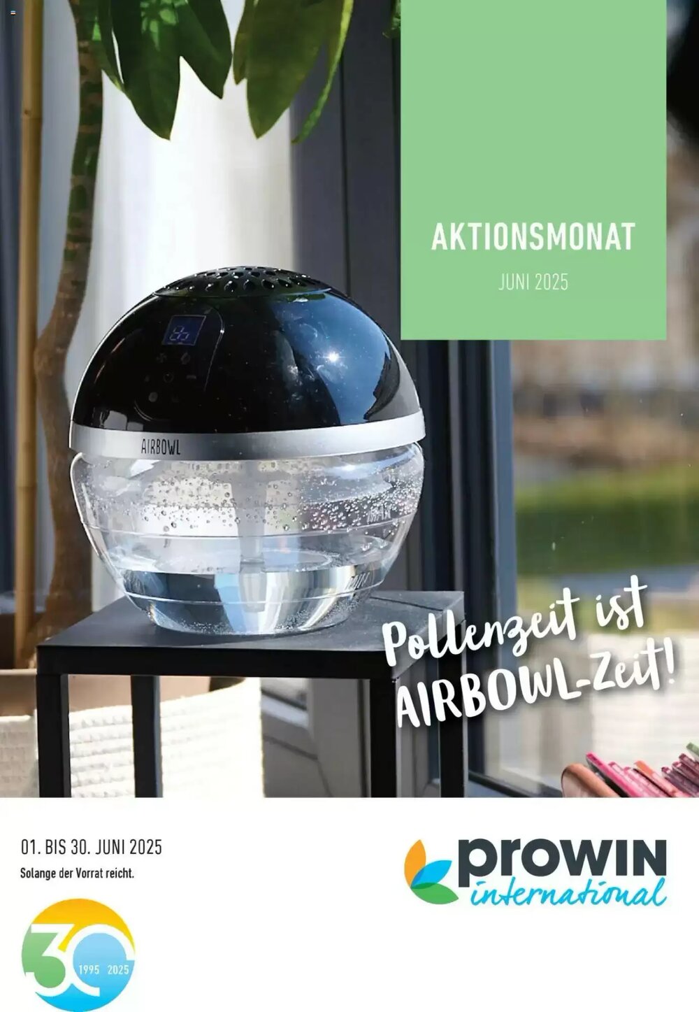 Prowin Prospekt (ab 01.06.2025) zum Blättern - Seite 1