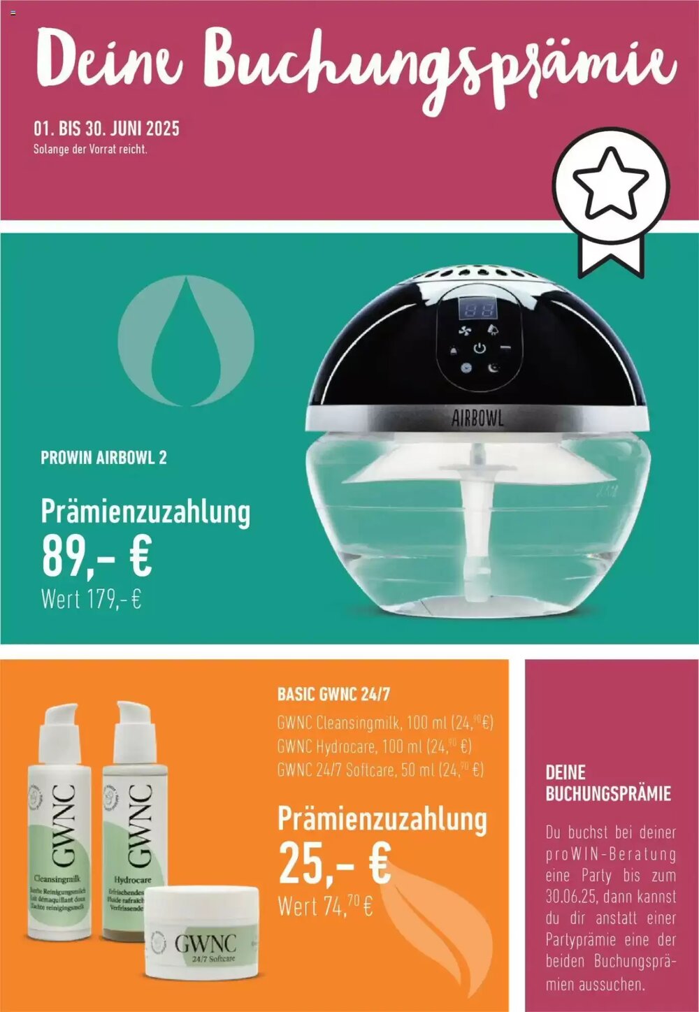 Prowin Prospekt (ab 01.06.2025) zum Blättern - Seite 2