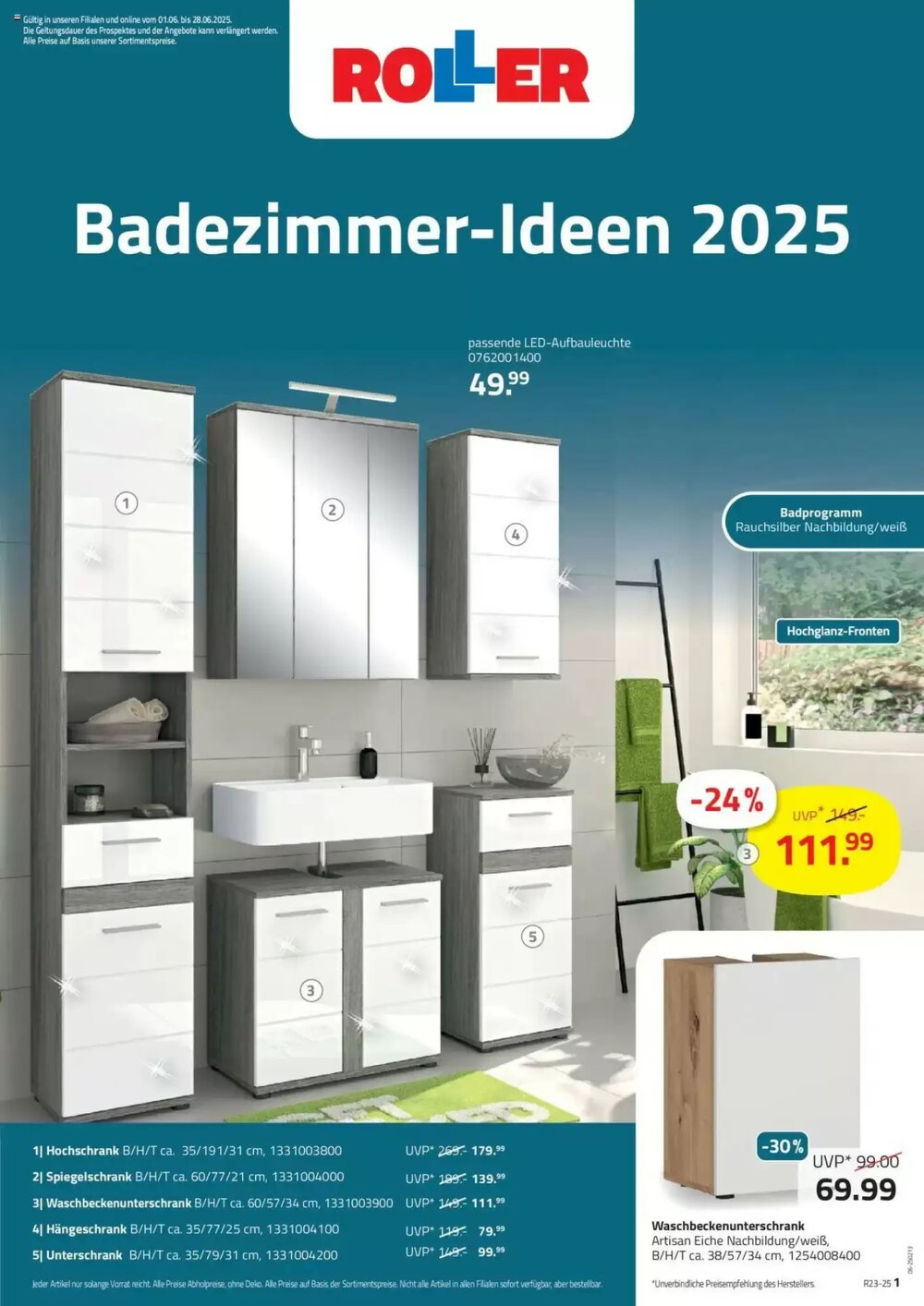 ROLLER Prospekt (ab 01.06.2025) zum Blättern - Seite 1