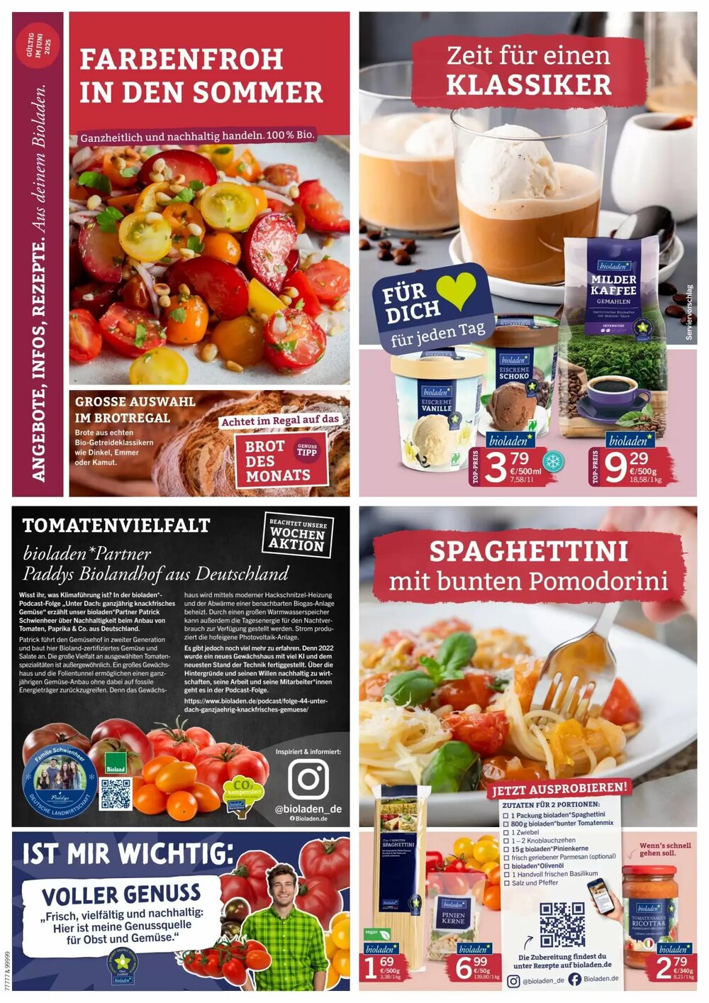 Bioladen Prospekt (ab 01.06.2025) zum Blättern - Seite 1