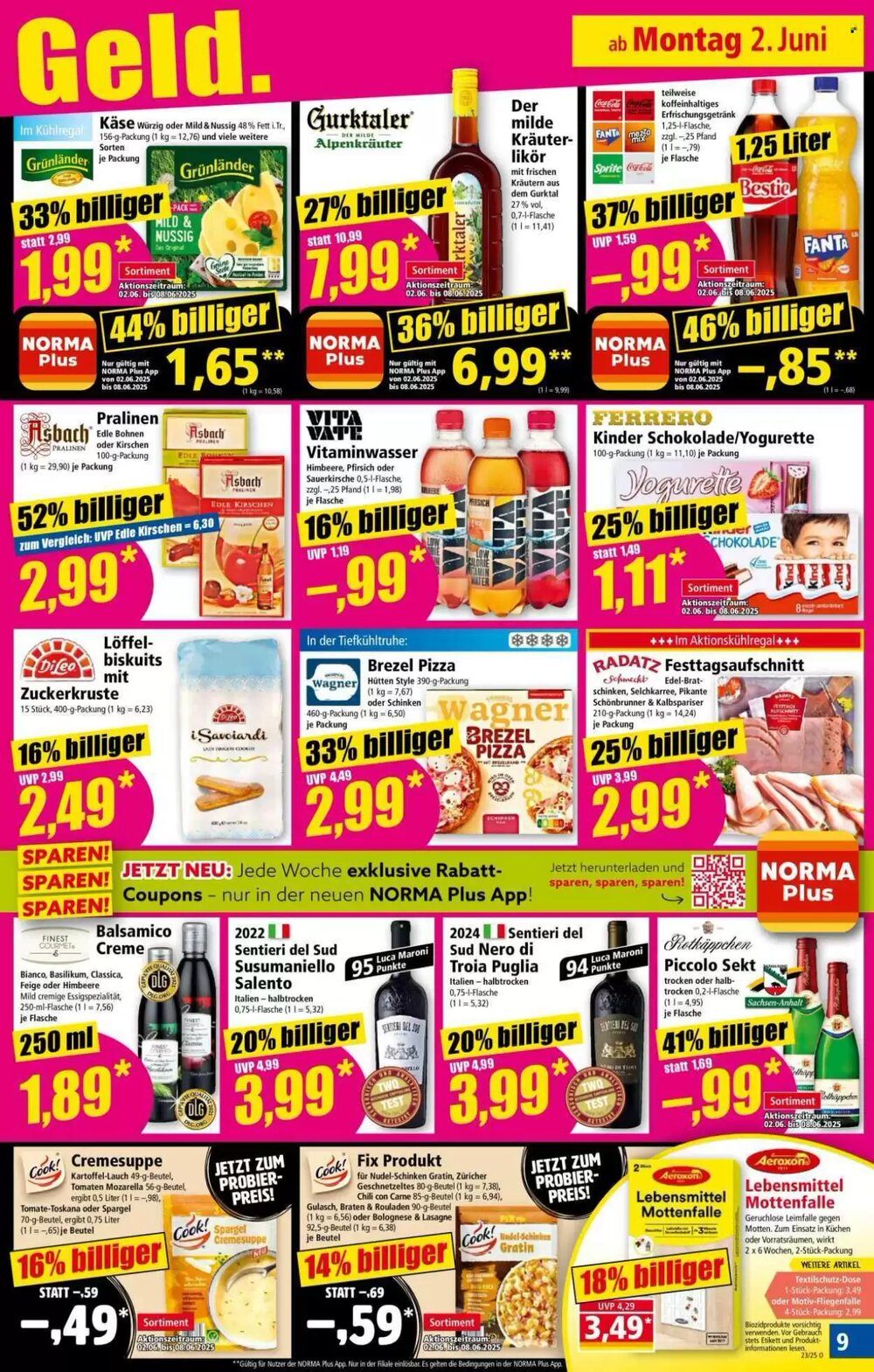 Norma Prospekt (ab 02.06.2025) zum Blättern - Seite 9