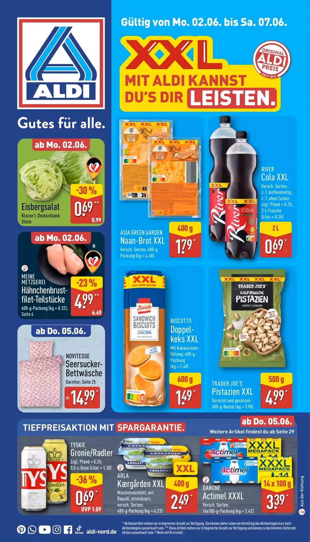 Aldi Nord Prospekt (ab 02.06.2025) zum Blättern - Seite 1
