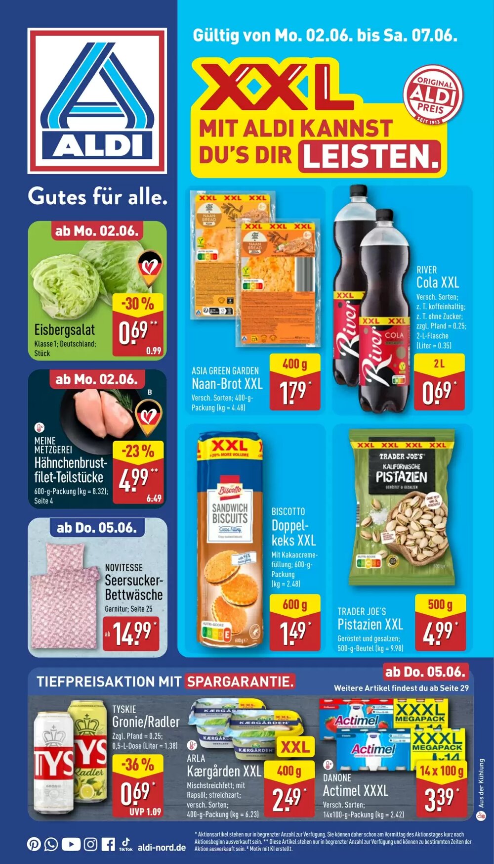 Aldi Nord Prospekt (ab 02.06.2025) zum Blättern - Seite 1