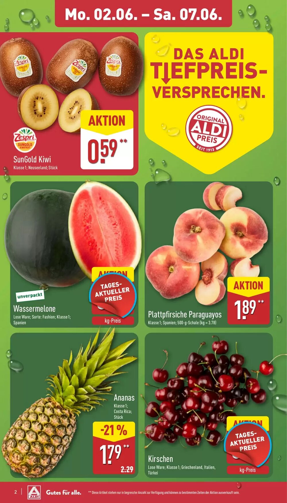 Aldi Nord Prospekt (ab 02.06.2025) zum Blättern - Seite 2