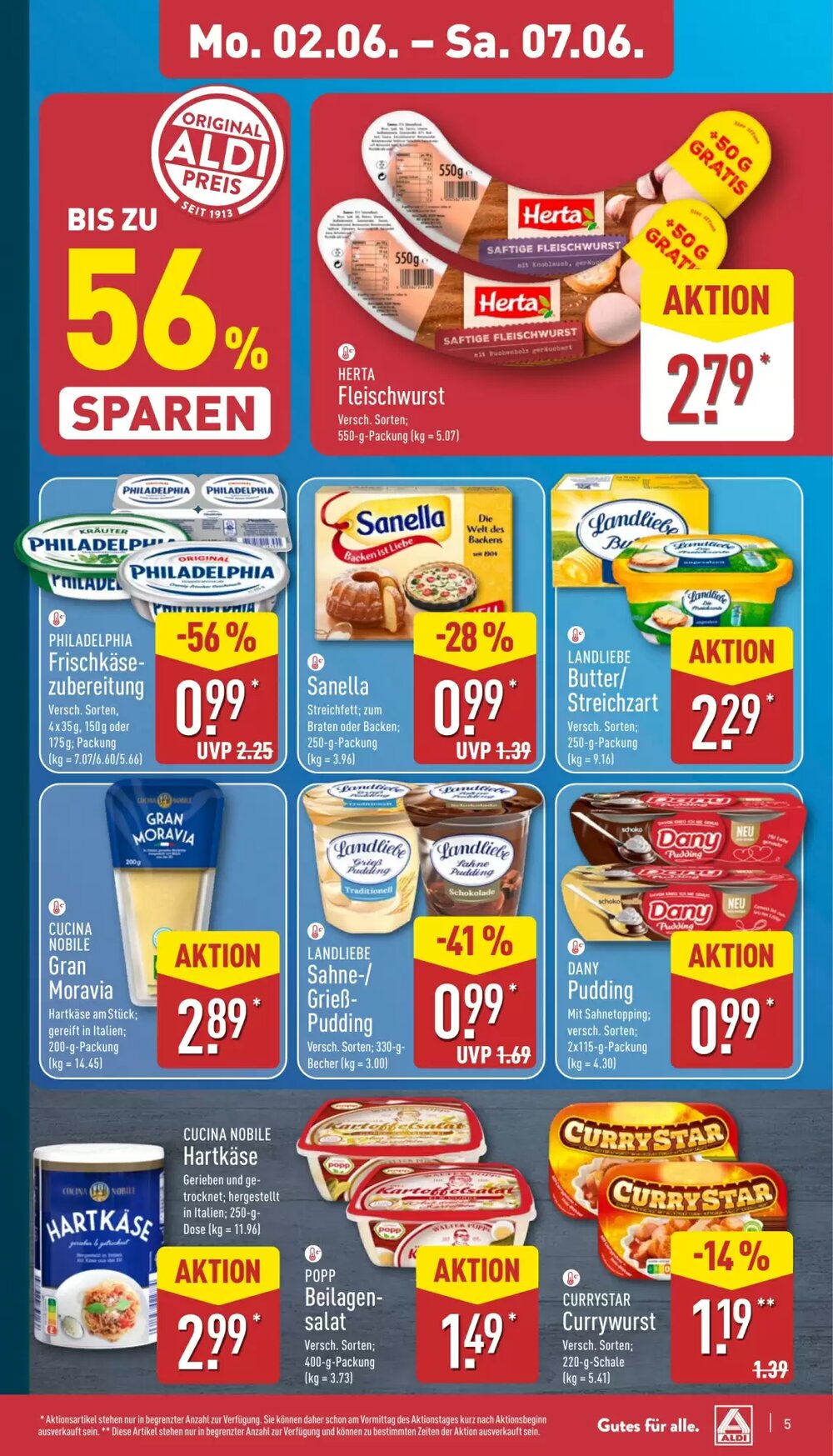 Aldi Nord Prospekt (ab 02.06.2025) zum Blättern - Seite 5