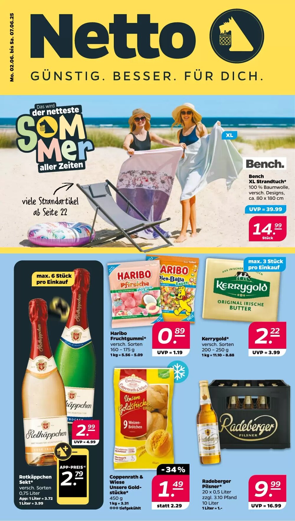 NETTO Prospekt (ab 02.06.2025) zum Blättern - Seite 1
