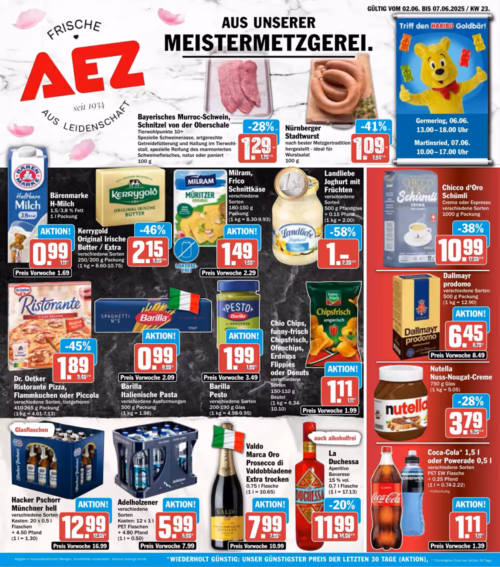 AEZ Prospekt (ab 02.06.2025) zum Blättern - Seite 1