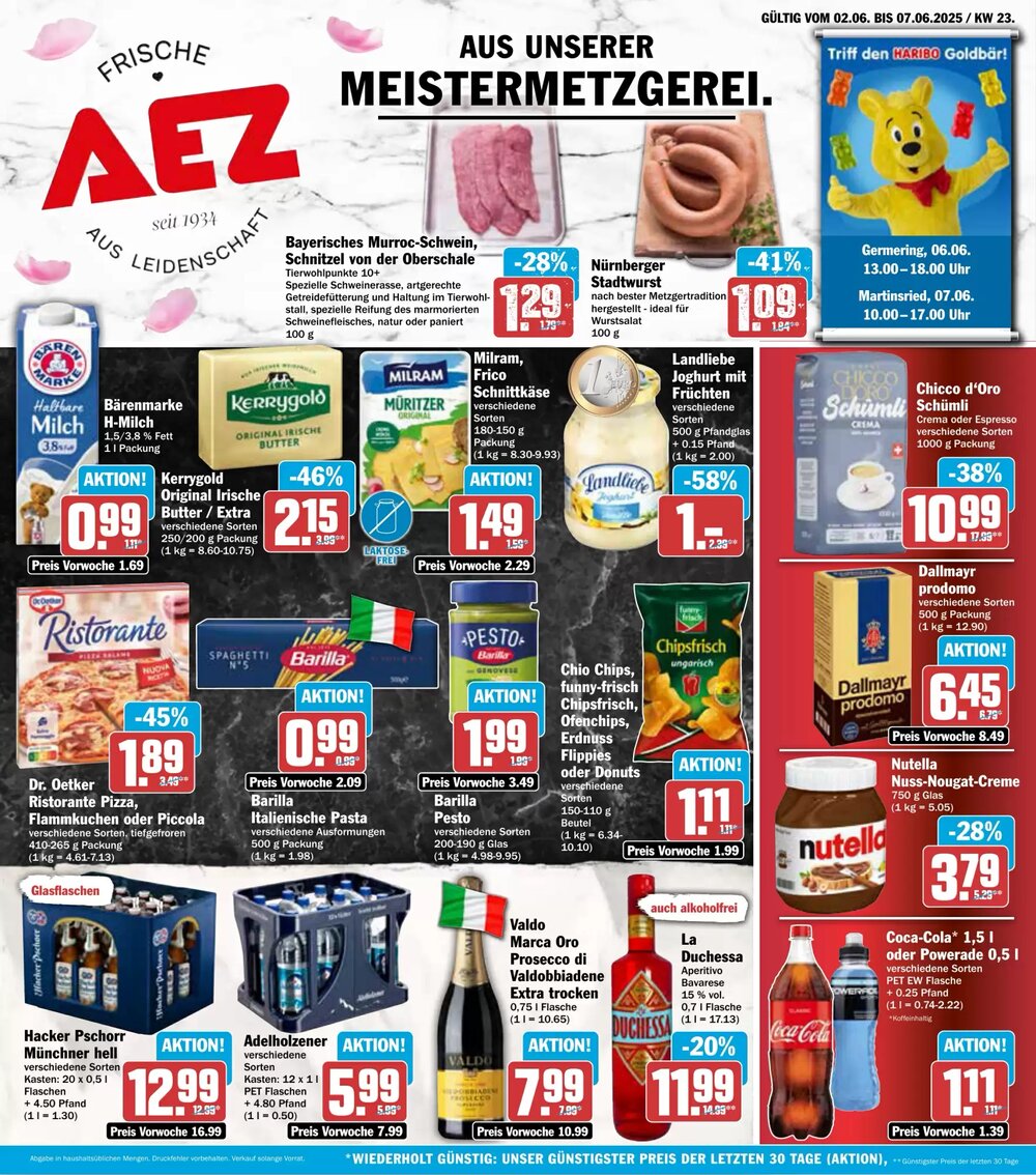 AEZ Prospekt (ab 02.06.2025) zum Blättern - Seite 1