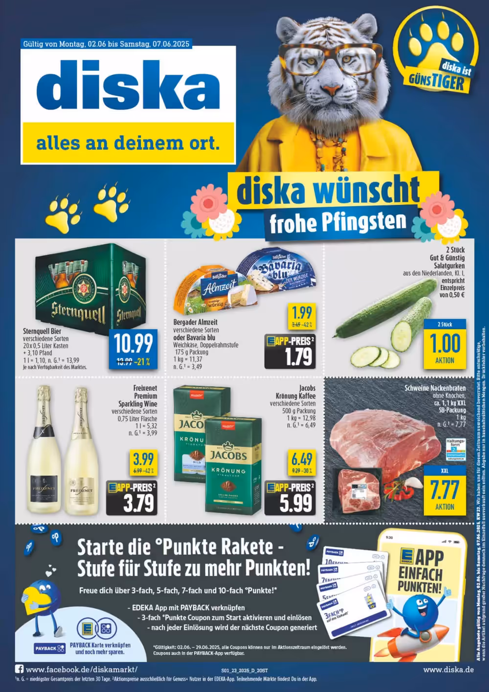 diska Prospekt (ab 02.06.2025) zum Blättern - Seite 1