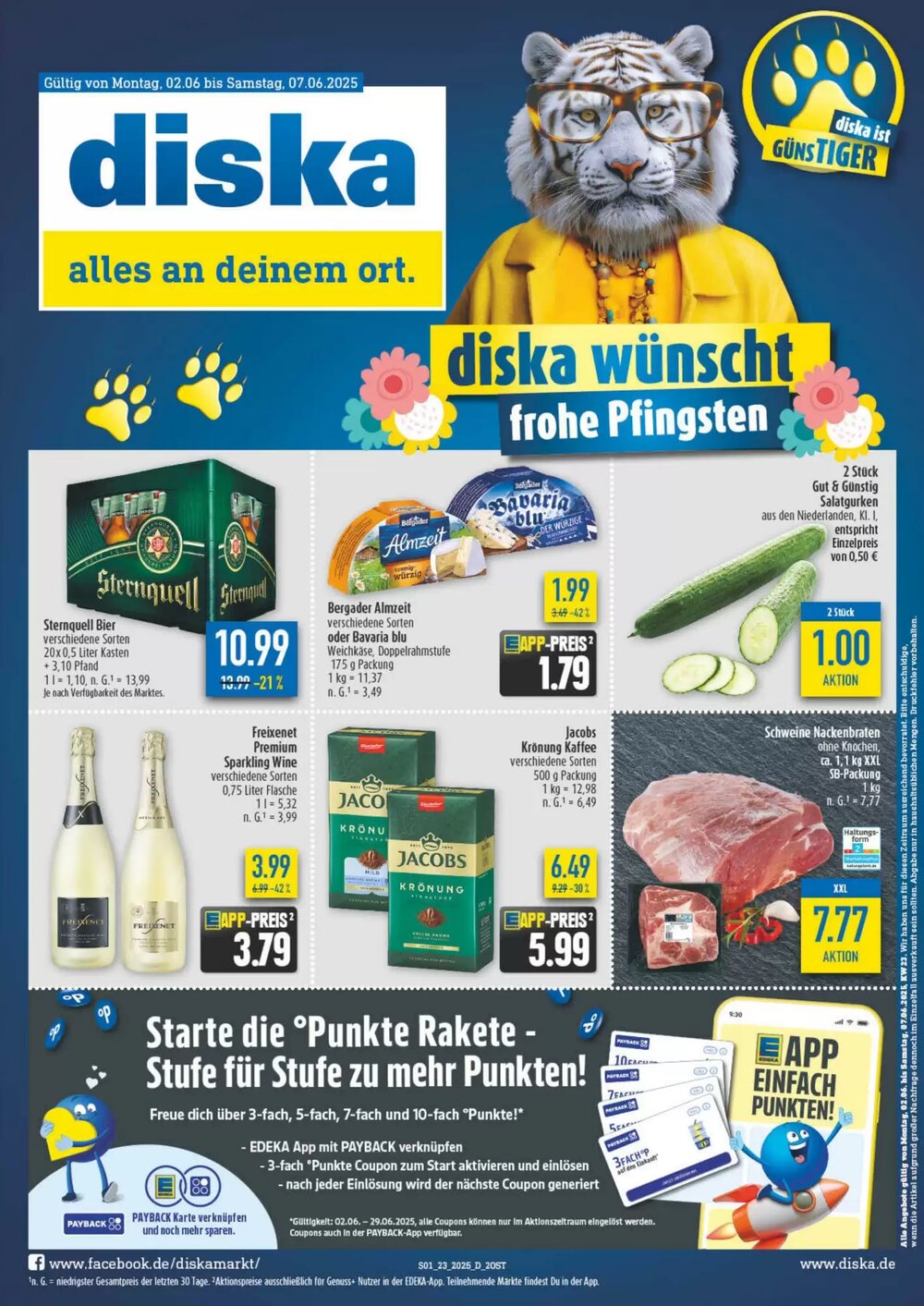 diska Prospekt (ab 02.06.2025) zum Blättern - Seite 1