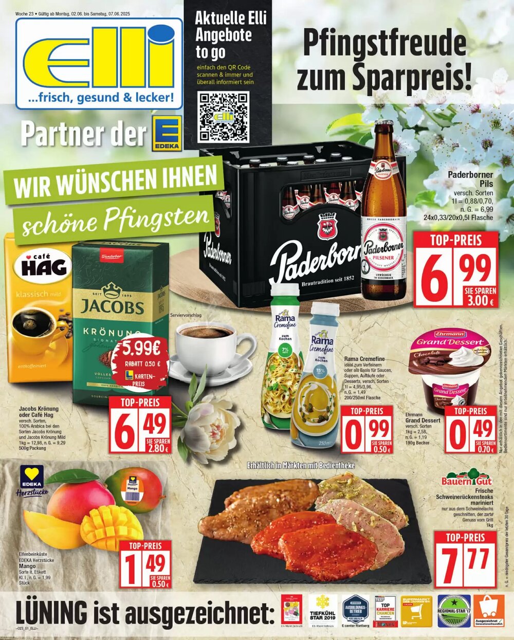 Elli Markt Prospekt (ab 02.06.2025) zum Blättern - Seite 1