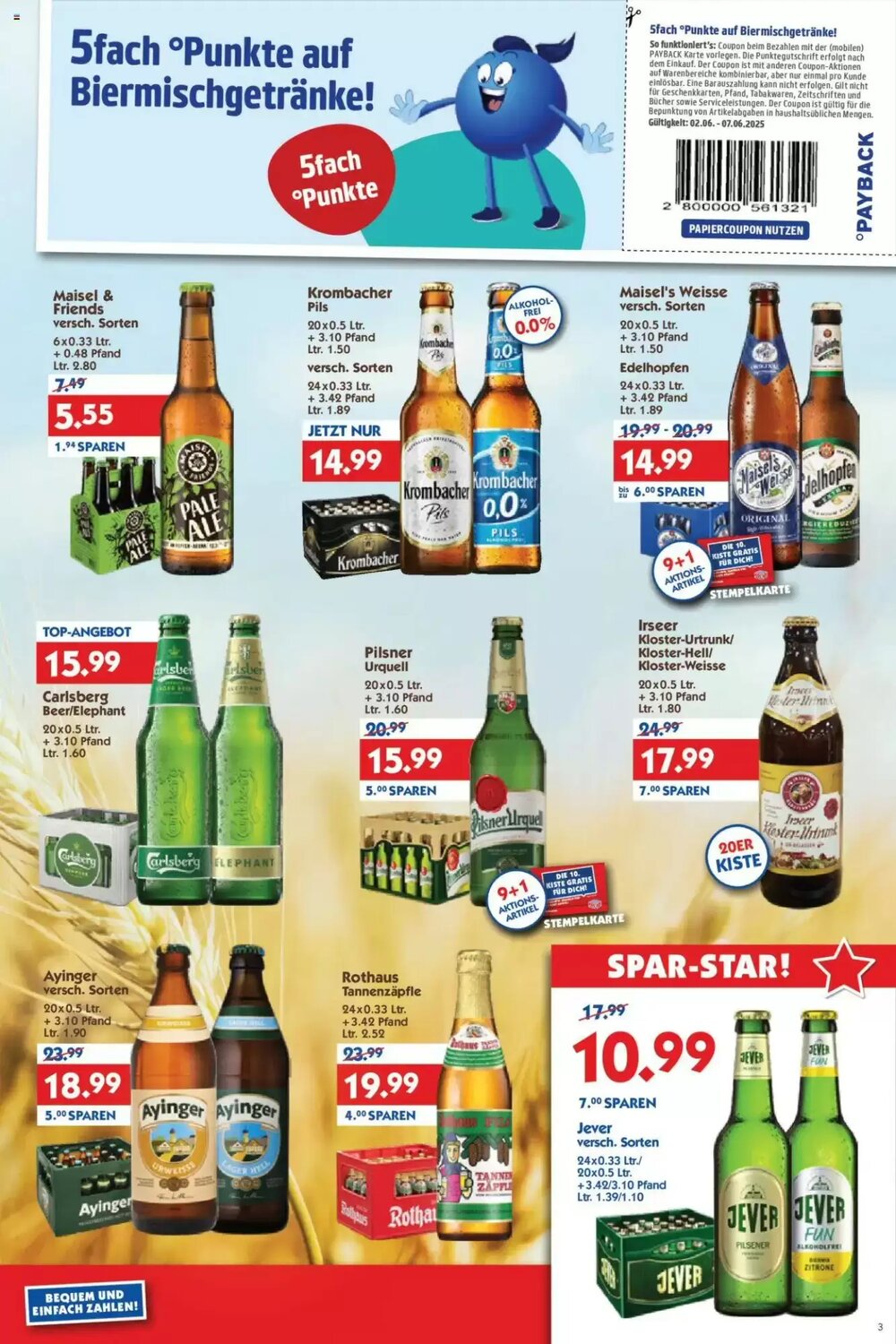 Hol'ab Getränkemarkt Prospekt (ab 02.06.2025) zum Blättern - Seite 3