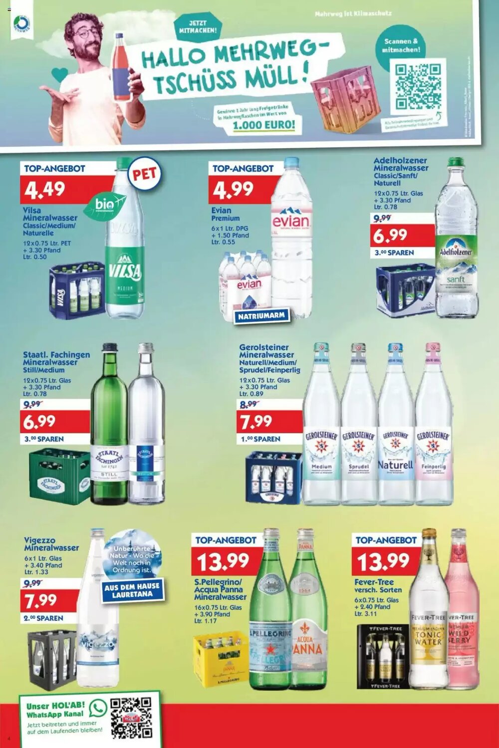 Hol'ab Getränkemarkt Prospekt (ab 02.06.2025) zum Blättern - Seite 4