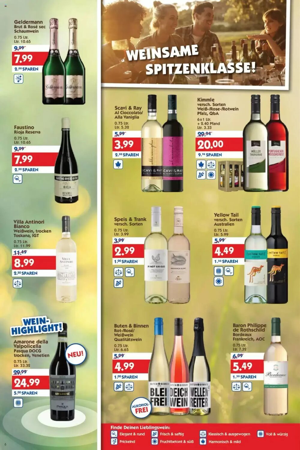 Hol'ab Getränkemarkt Prospekt (ab 02.06.2025) zum Blättern - Seite 6